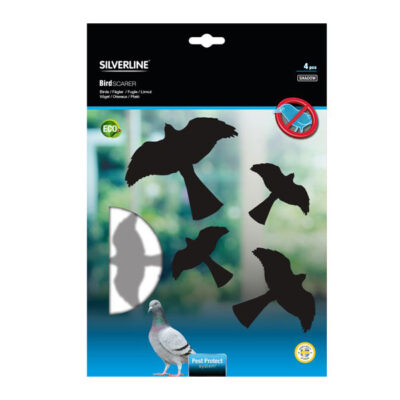 Silverline® Silhuett Spurvehauk 4 stk.