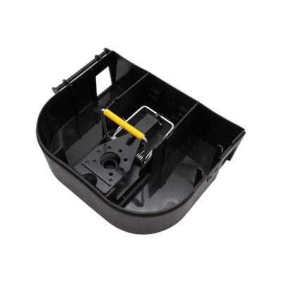 Sikker åtestasjon for musefelle innside