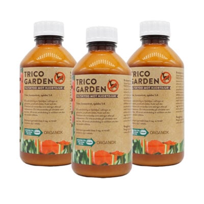 Storpakke | 3 stk Trico Garden® 1L kons. mot rådyr