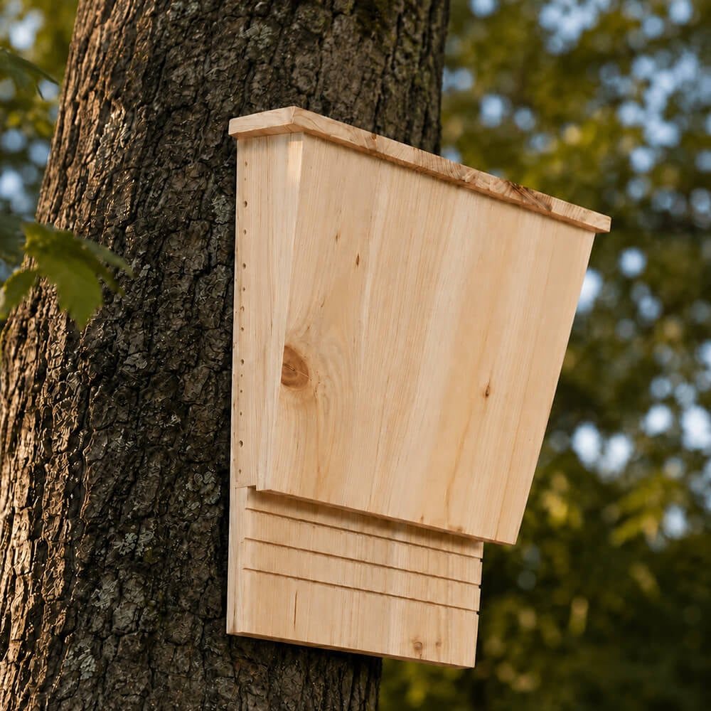 Flaggermuskasse i tre – Naturlig hjelp mot flygende insekter miljø