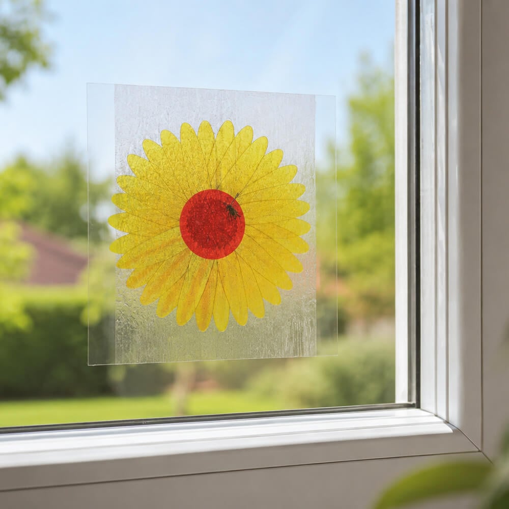 Flue- & insektfelle | Vindu Gul blomst 10-pakning - Bilde 2