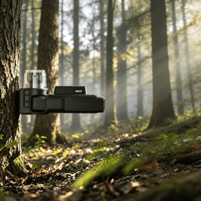 Thanos® MK47 Elektrisk Muse- & Rottefelle + Stativ Miljø 2