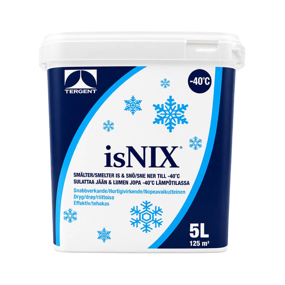 Snøsmeltemiddel -40°C 5 L (125 m²) | isNIX®